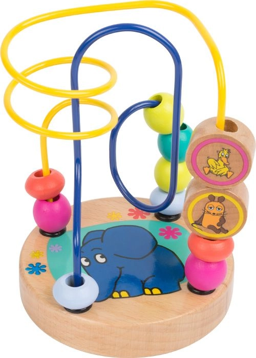 E-shop Small Foot edukačný labyrint Slon modrý
