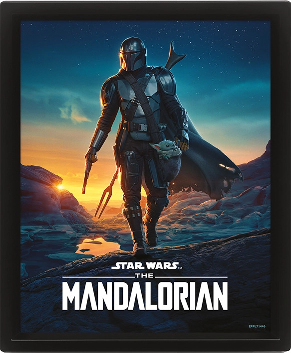 E-shop Obraz 3D Mandalorian Nigthfall - EPEE