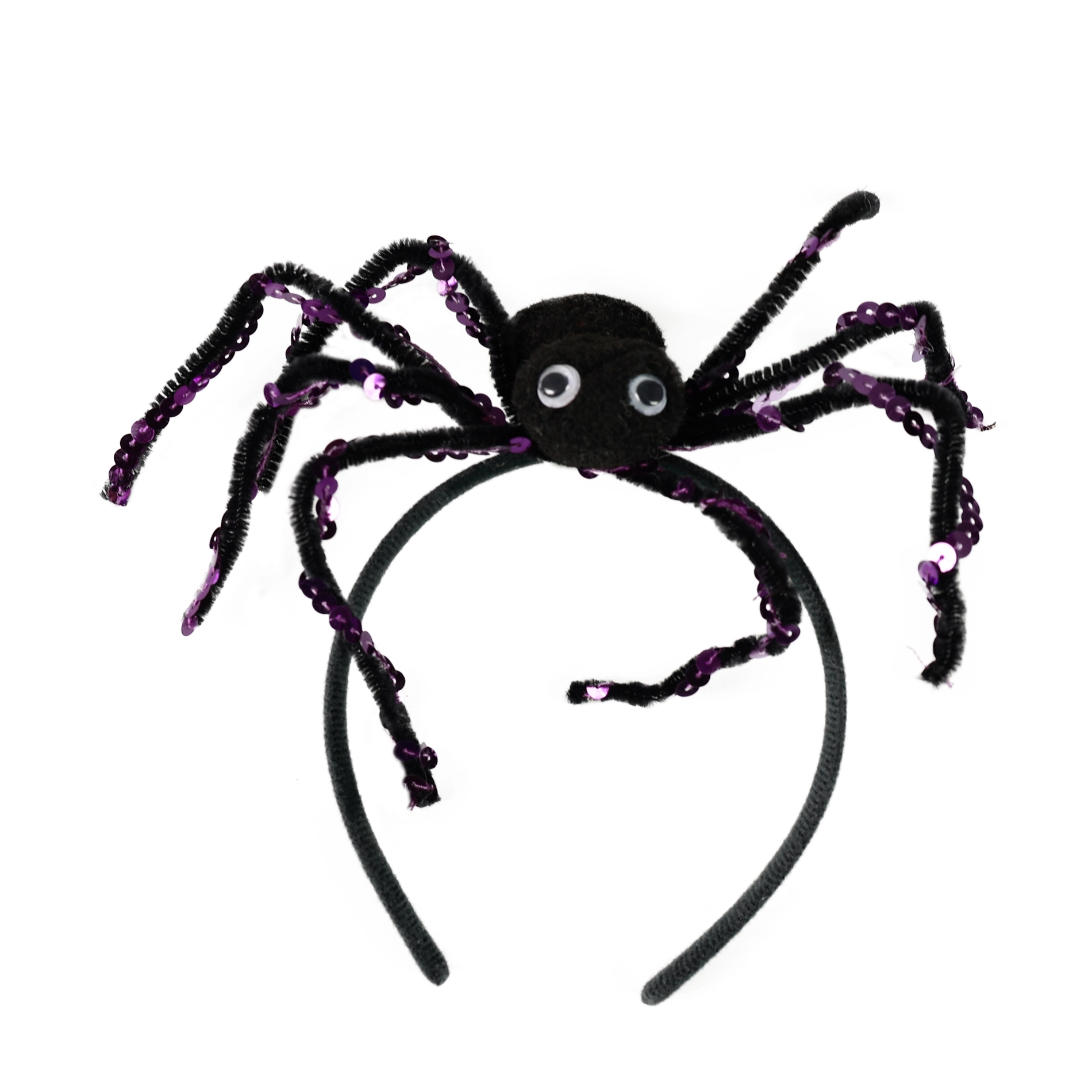 E-shop Čelenka halloween s čiernym pavúkom