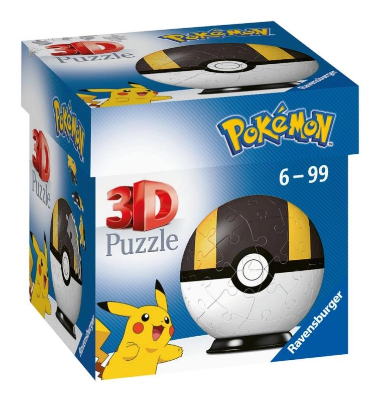 E-shop Ravensburger 3D Puzzleball Pokémon Ultraball - 54 ks