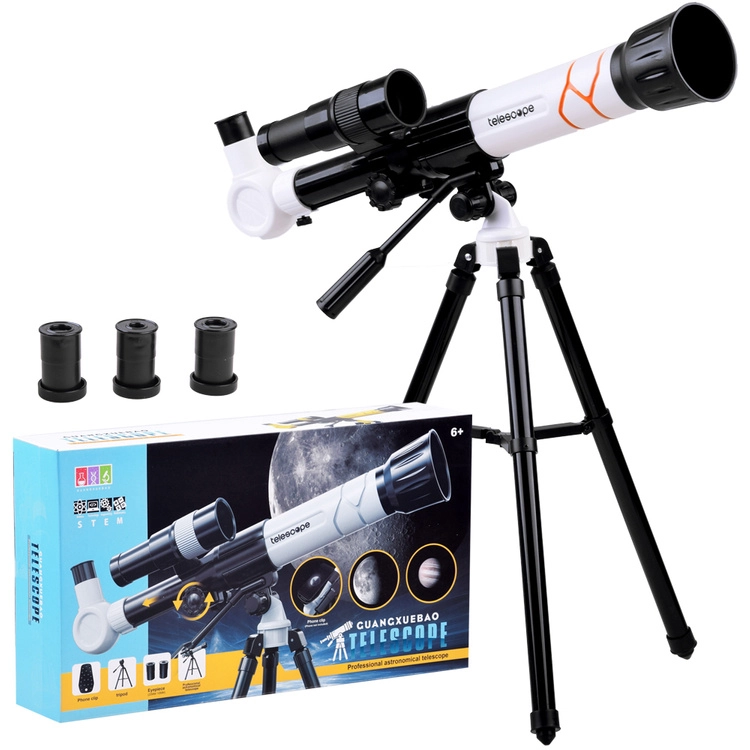 Teleskop pre malých astronómov – Biela