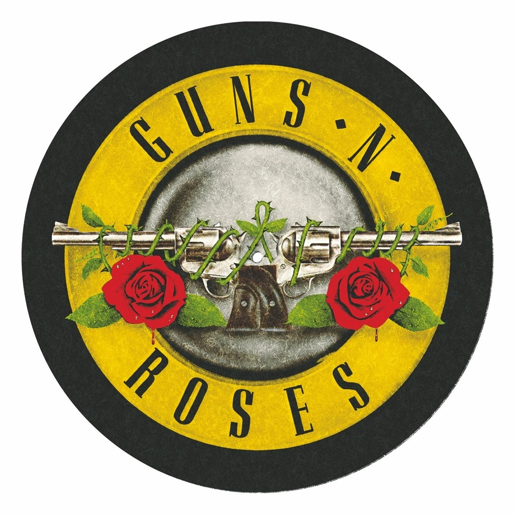 E-shop Podložka na gramofón s motívom Guns and Roses