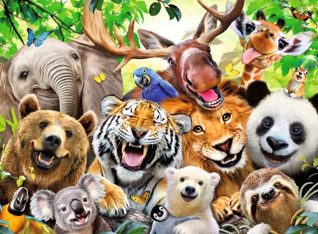 E-shop Ravensburger Úsmev prosím! 300 dielov