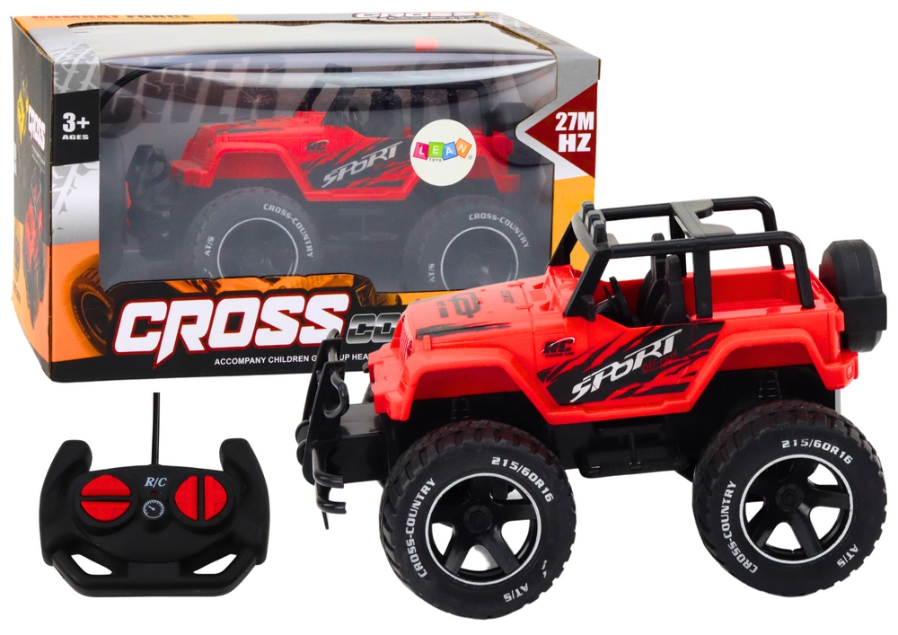 E-shop Závodné auto na diaľkové ovládanie 1:18 červené