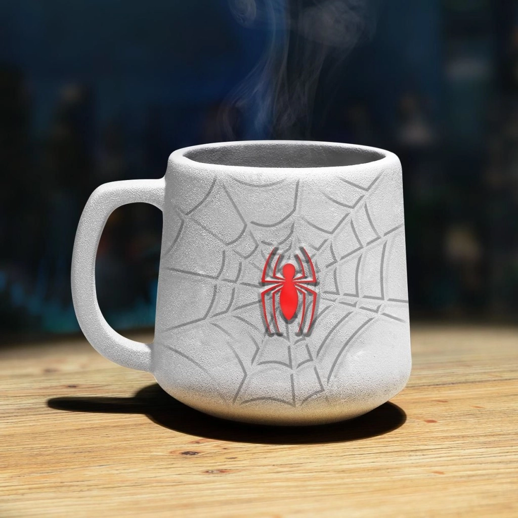 E-shop Paladone Hrnček Spider Man Sieť 3D 450 ml