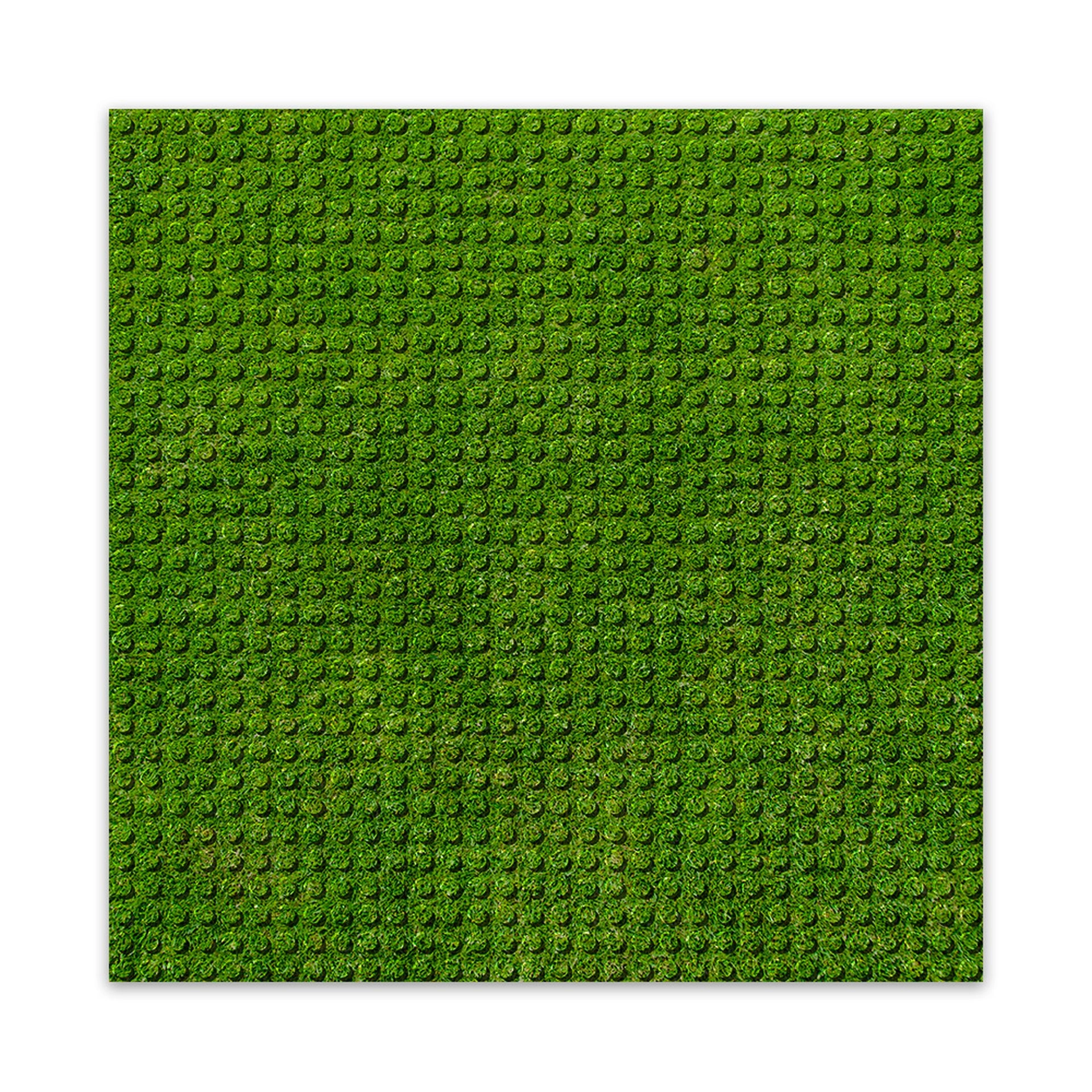 BRIXIES Plus dizajnová stavebná podložka tráva 25,5 x 25,5 cm
