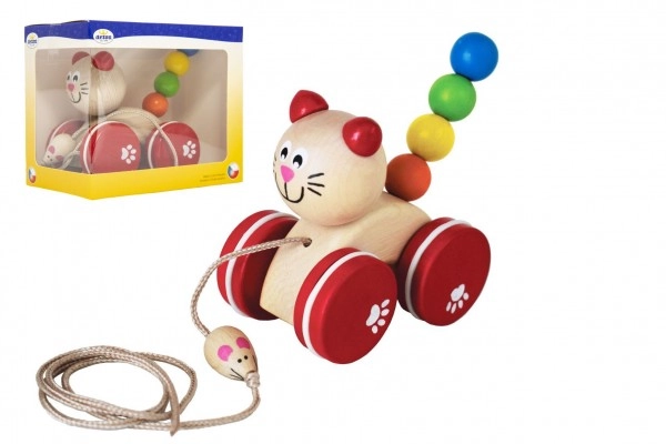 E-shop Detoa ťahací Mačka s myškou