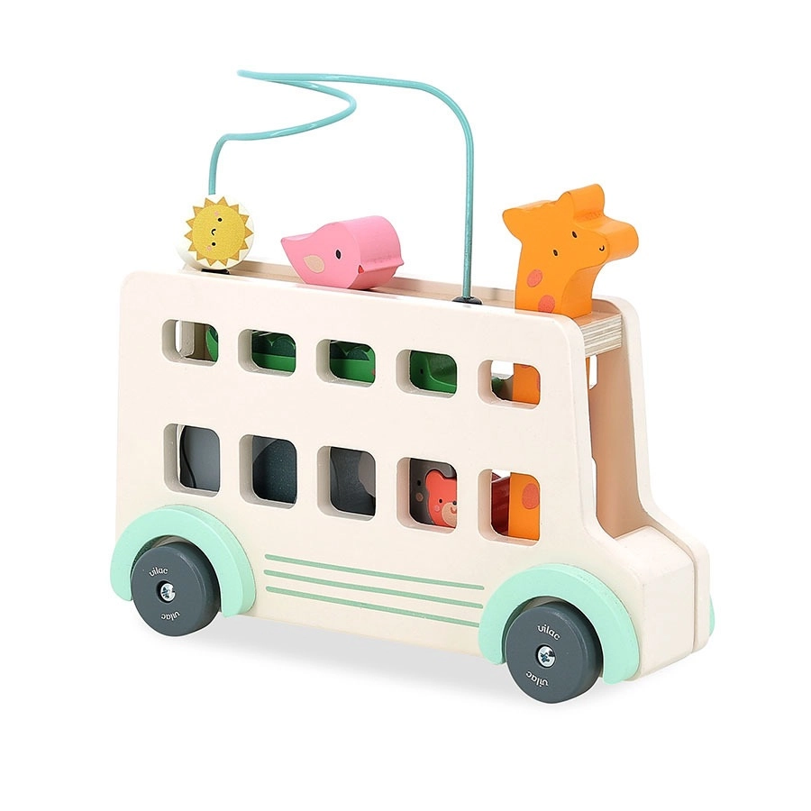E-shop Drevený autobus pre zvieratká od Sarah Betz