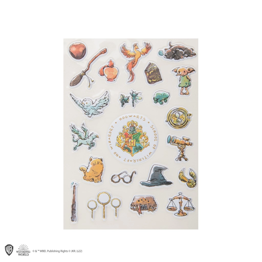 3D nálepky Harry Potter Rokfort