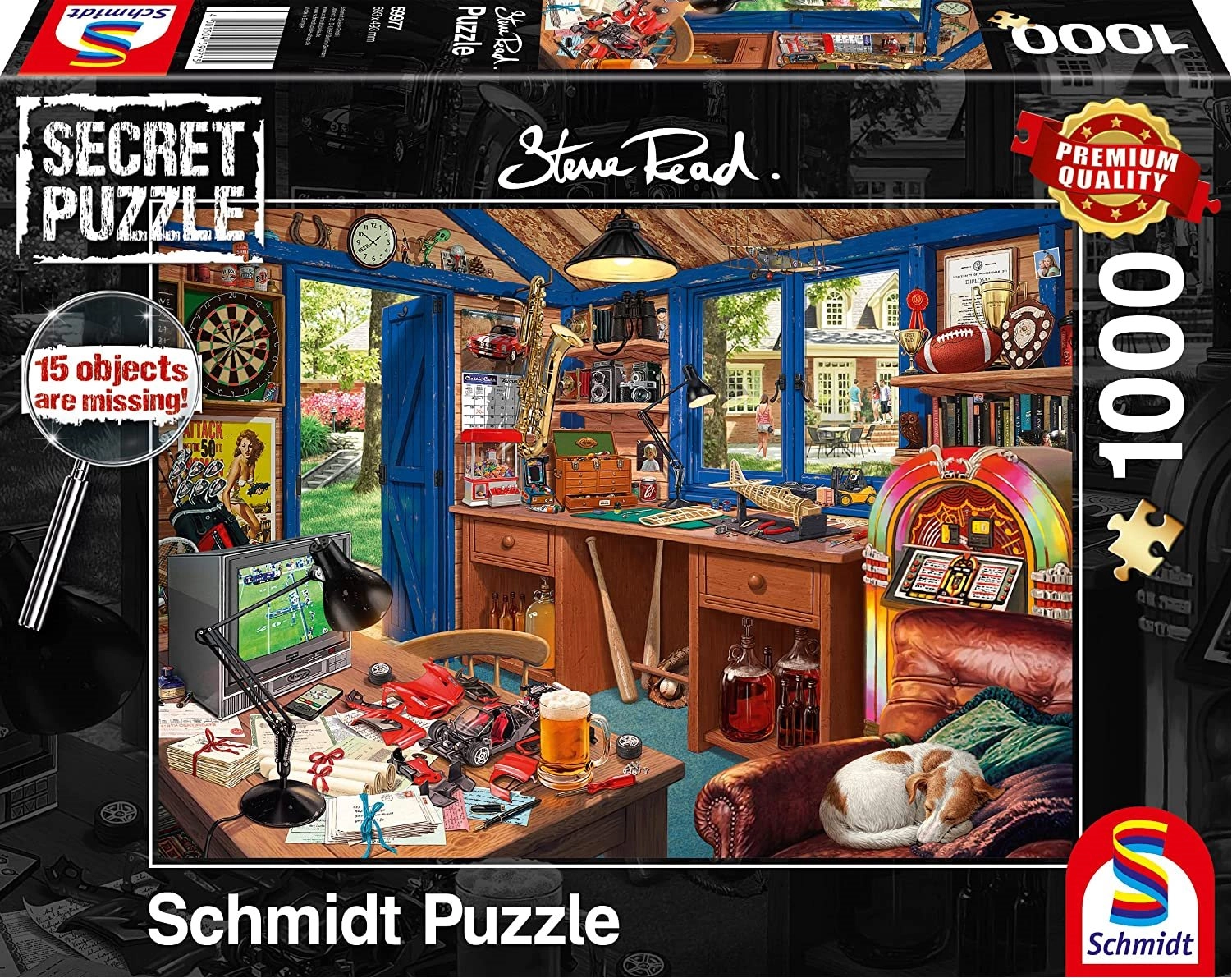 E-shop SCHMIDT Secret Tátova dílna 1000 dielov
