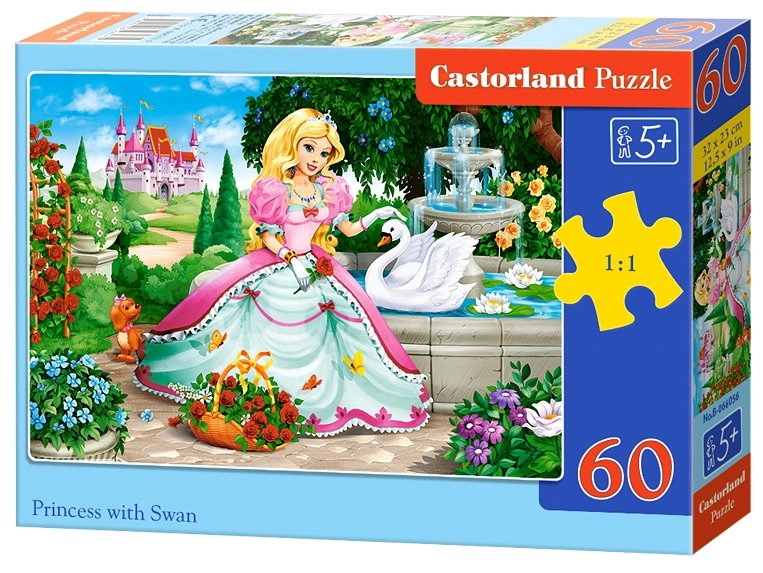 E-shop Castorland Princezna s labutí 60 dielov