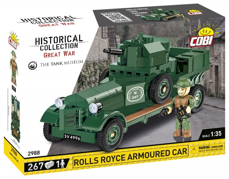 E-shop Cobi 2988 Great War Britské obrnené vozidlo Rolls Royce 1920 MK1