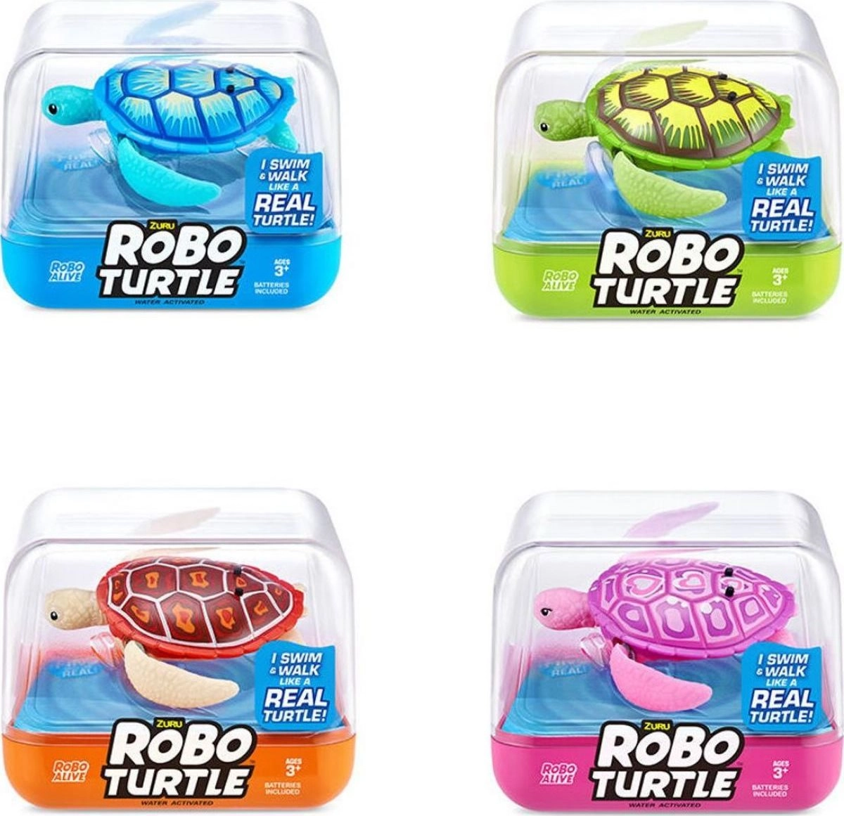 E-shop Robo Alive Želva 4 druhy