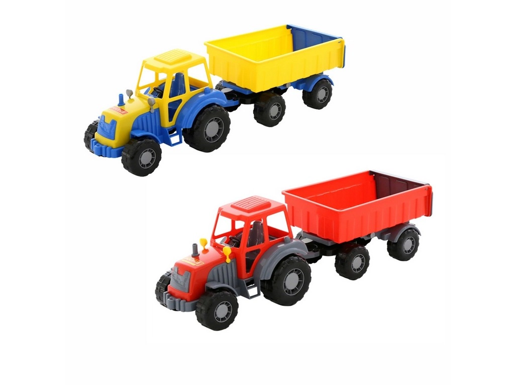 Traktor Altaj s prívesom
