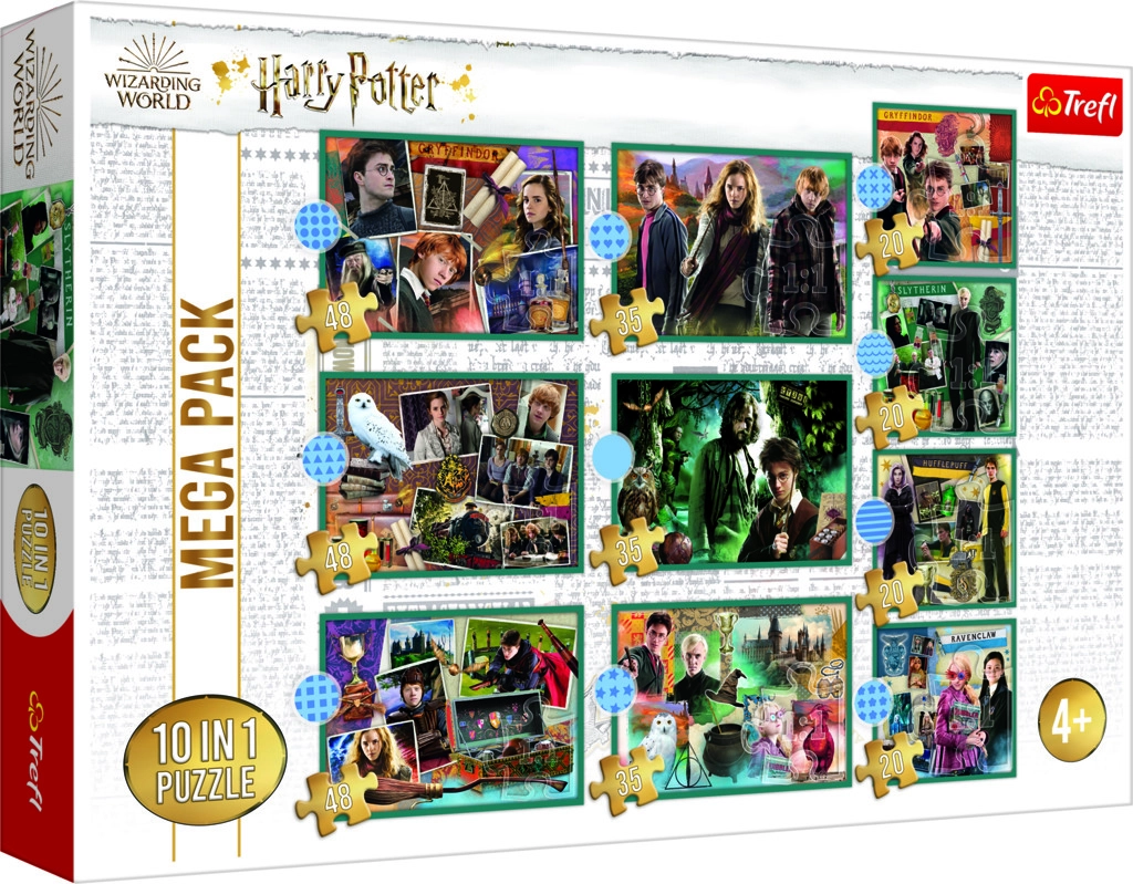 E-shop Trefl Harry Potter MEGA PACK 10v1