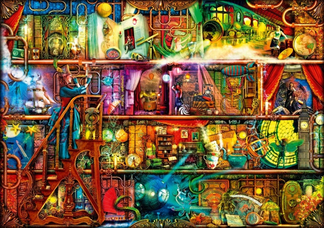 E-shop Bluebird puzzle Fantastická cesta 1000 dielikov