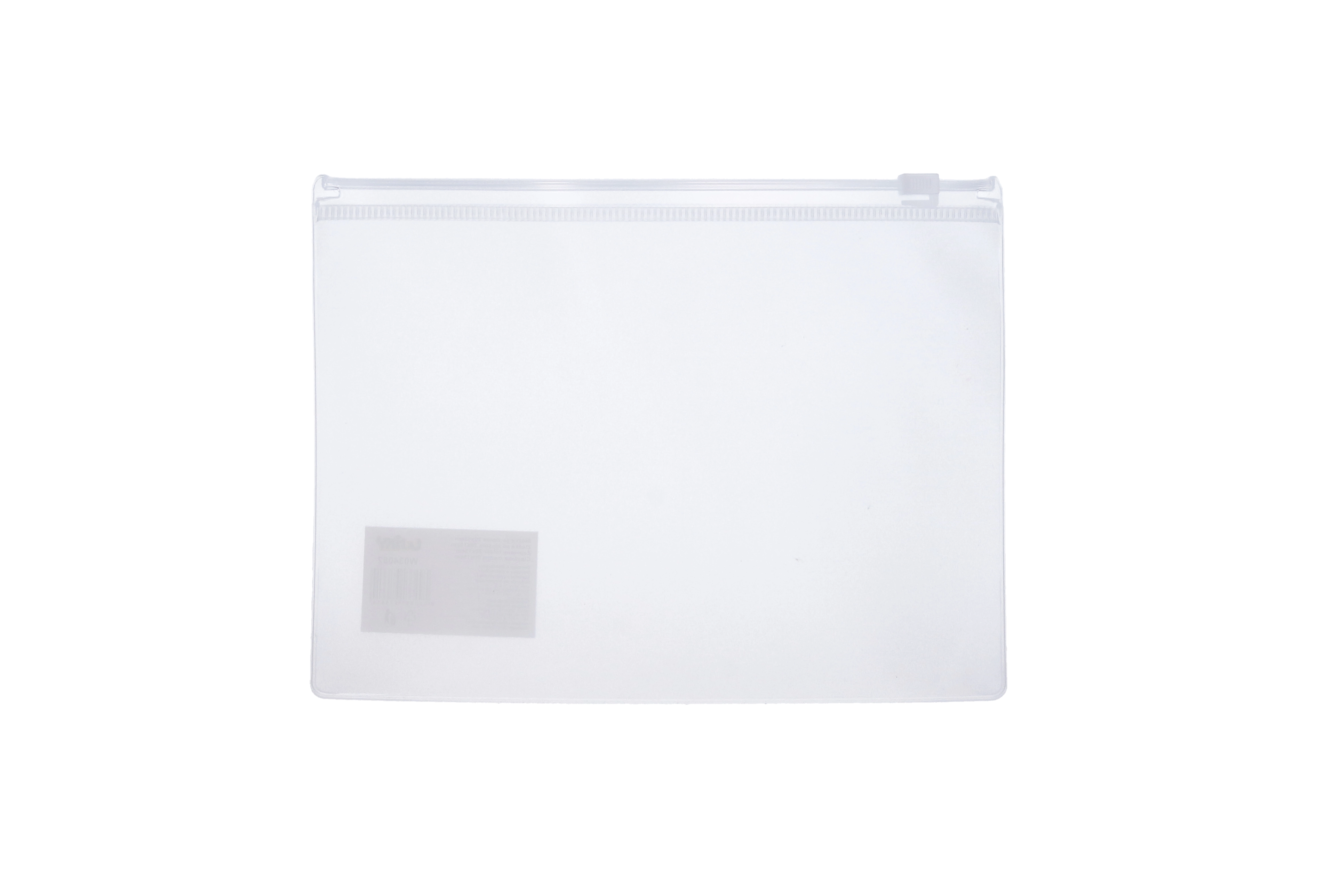 E-shop Zložka so zipsom 26,5x18,3 cm - Transparentná