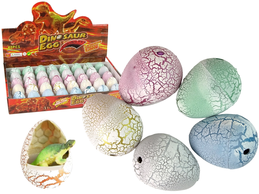 LEAN Toys Násadové Magic Dinosaurie vajcia rastúce