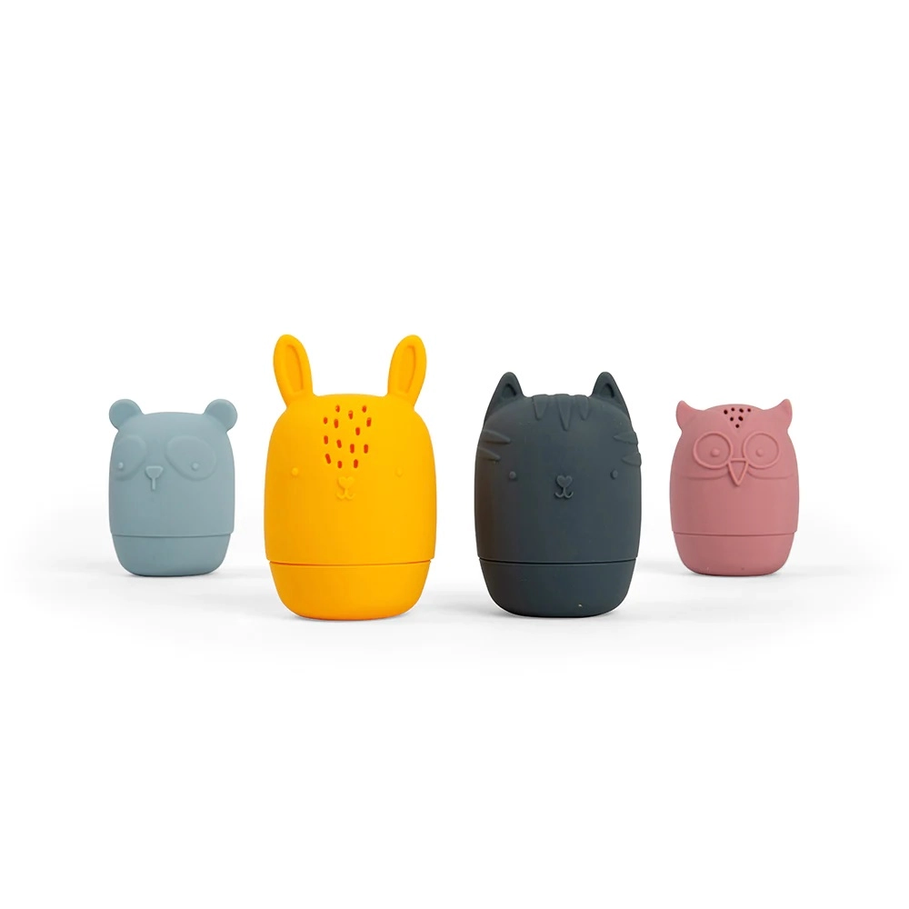 E-shop Big jigs Toys Silikonová mačkací zvířátka do koupele