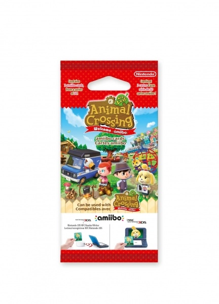 amiibo karty Animal Crossing: Happy Home Designer – sada 3 kariet (vol. 5) pre Nintendo 3DS