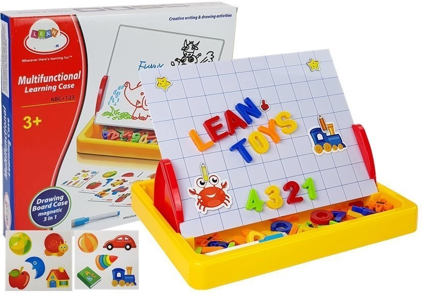 LEAN TOYS Doska na kreslenie s magnetkami