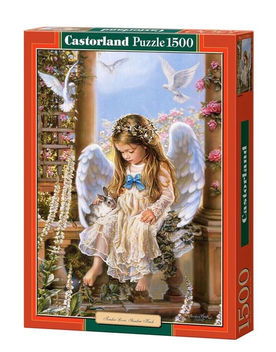 E-shop Puzzle CASTORLAND 1500 dielikov – Kópia Tender Love od SANDRY KUCK