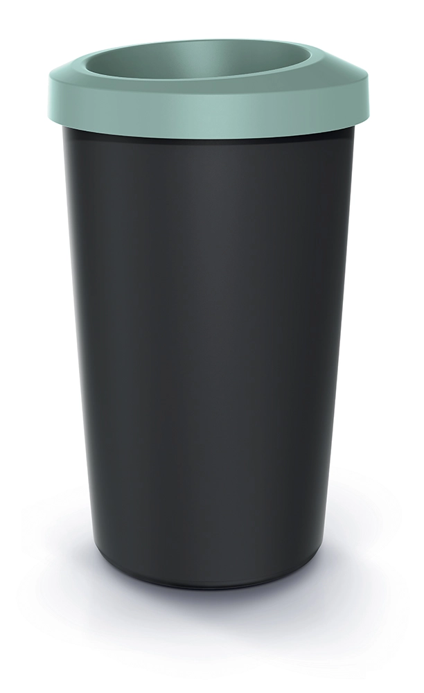 E-shop Prosperplast Odpadkový koš COMPACTO světle zelený/černý, 45 l