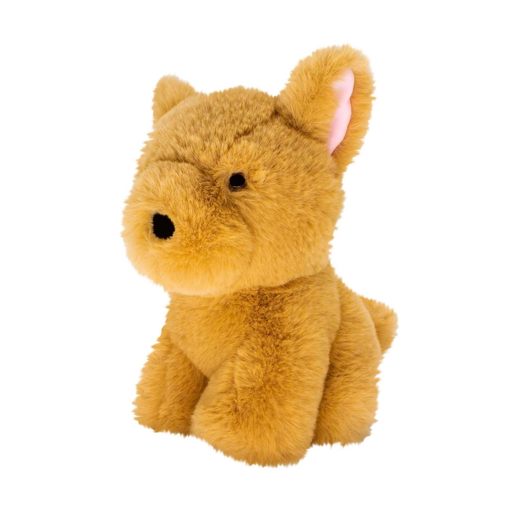 Plyšový hnedý pes 27 cm