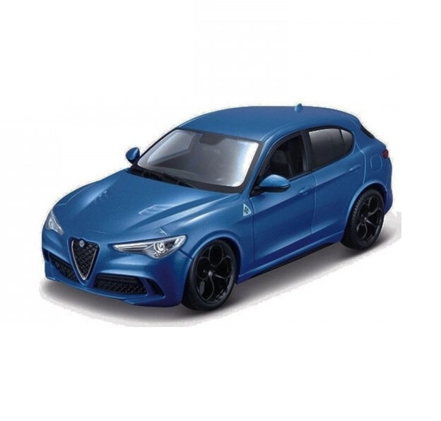 E-shop Bburago Alfa Romeo Stelvio červená 1:24