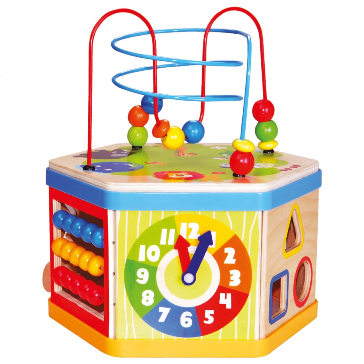 E-shop Bino motorická kocka 7v1