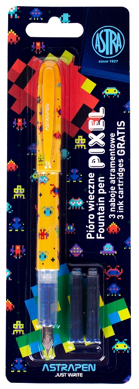 E-shop Plniace pero Astra Pixel s tromi náplňami