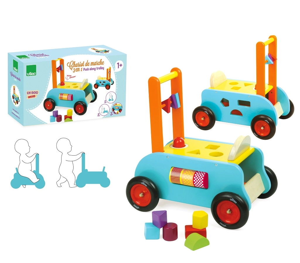 E-shop Vilac Multifunkční vozítko VILO vícebarevné