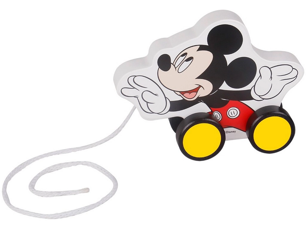 Ťahadlo Mickey Mouse z dreva