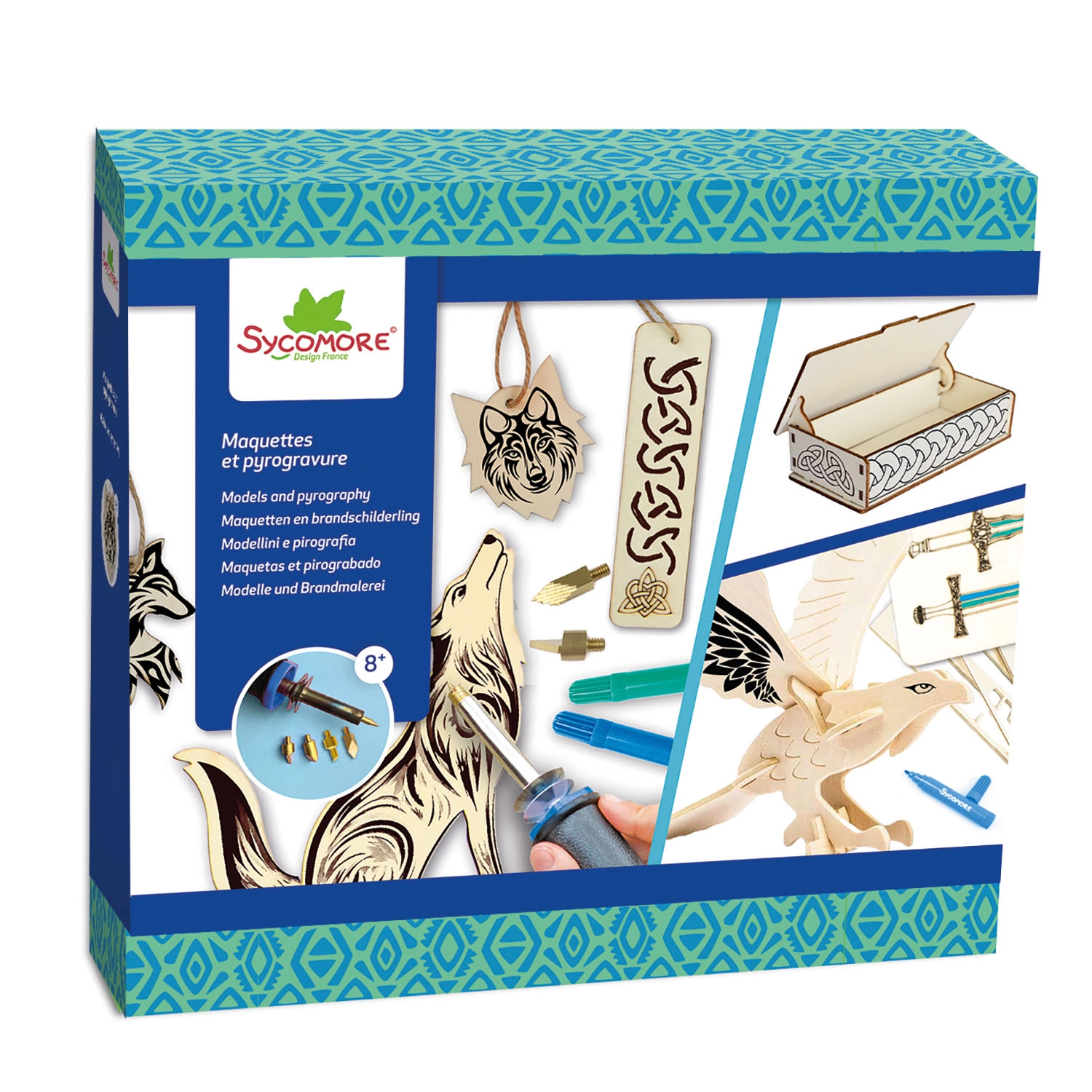E-shop Lovely box – pyrografia keltské ornamenty