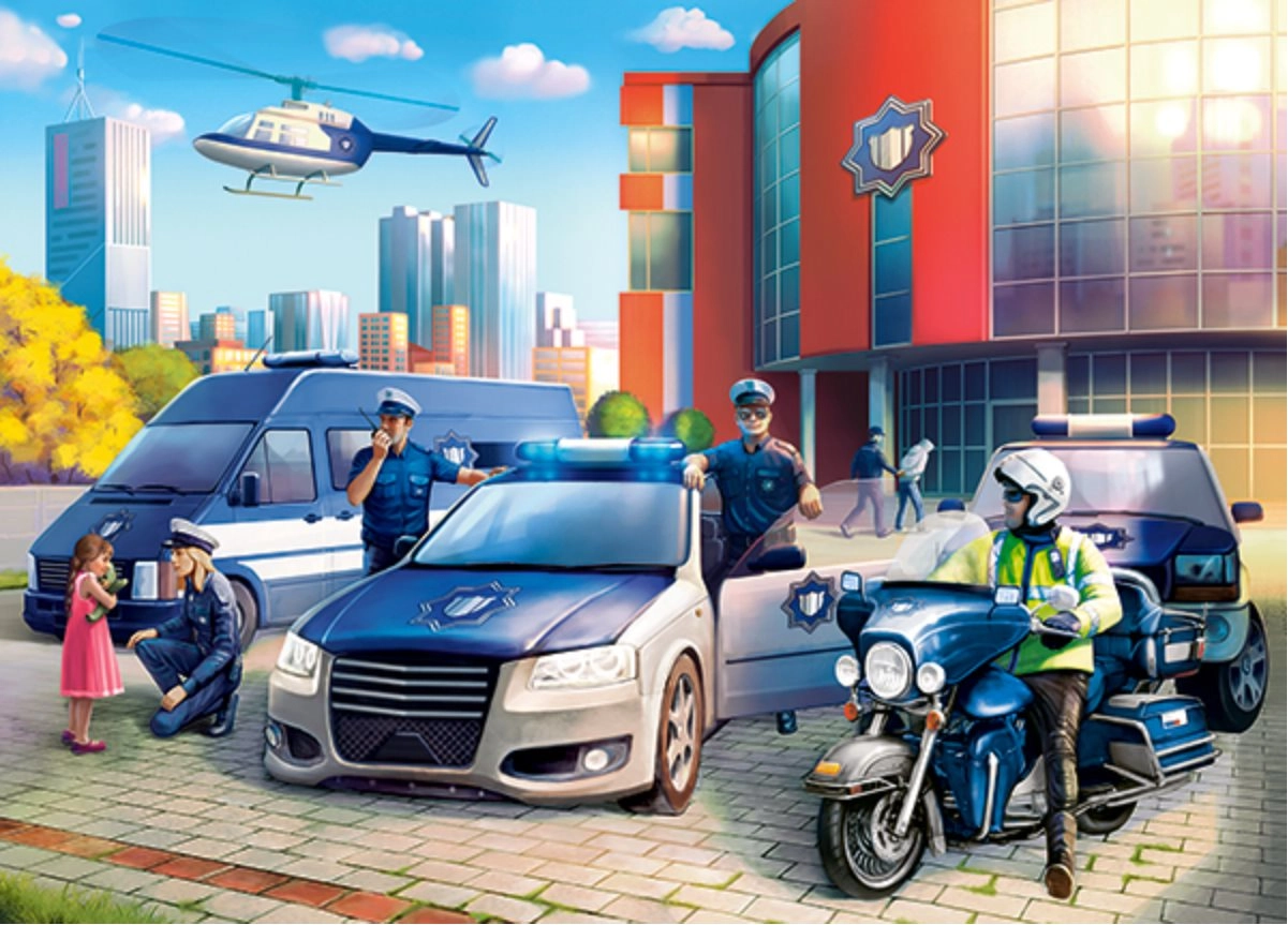 E-shop Castorland Police Station 120 dielov