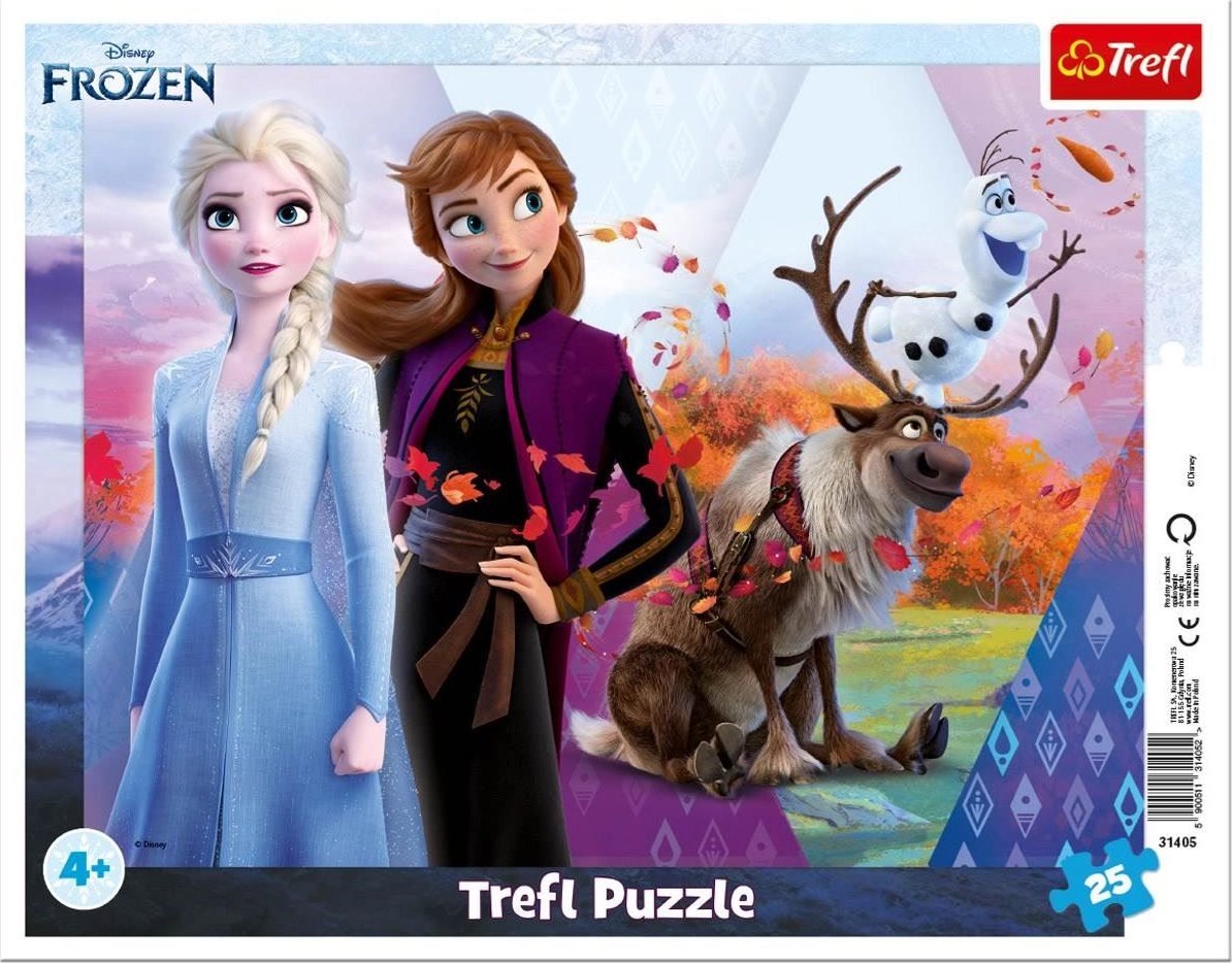 Trefl Puzzle Ľadové kráľovstvo II 25 dielikov