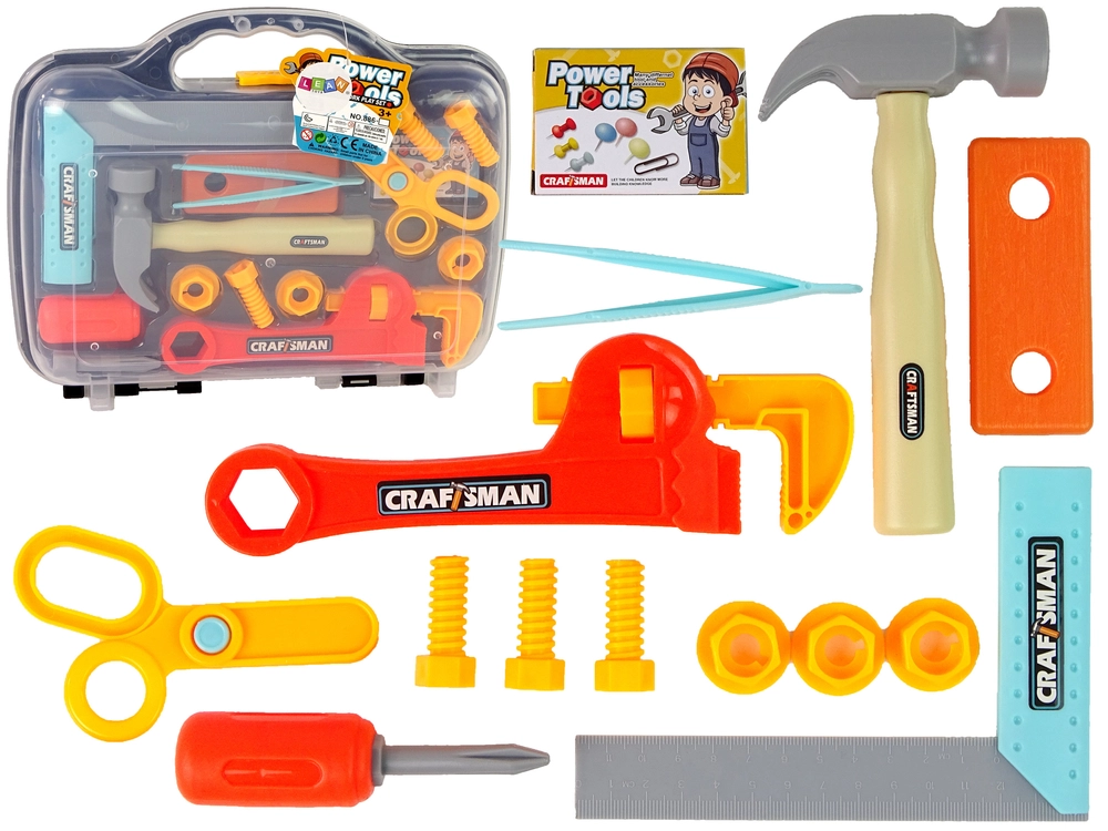 Lean Toys Detský kufrík s náradím