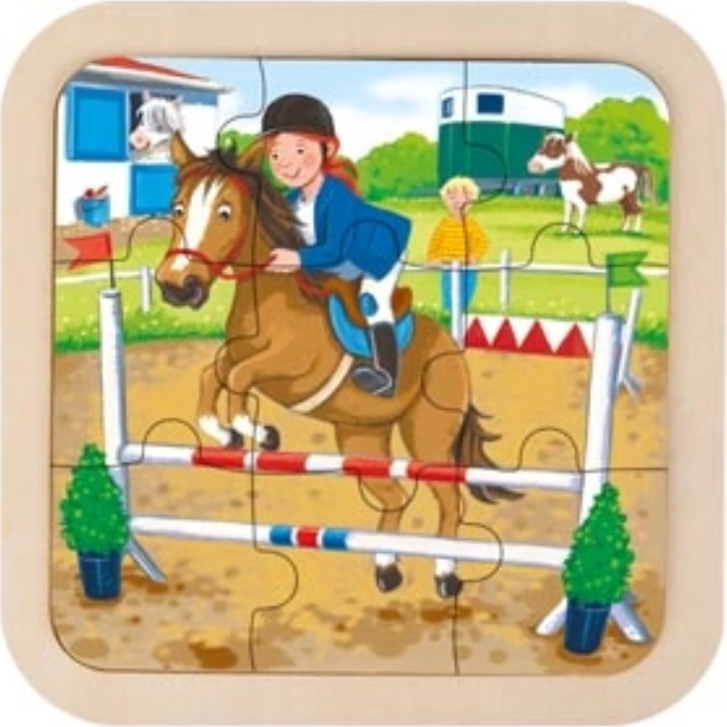 E-shop Goki puzzle Farma 9 dielikov