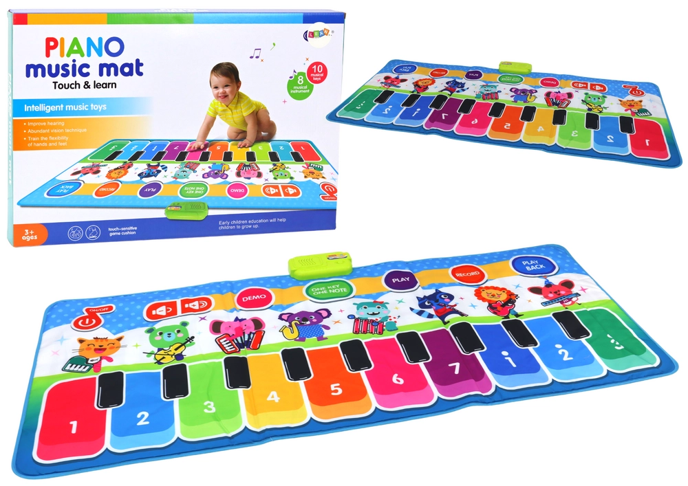 E-shop Lean Toys Interaktívna vzdelávacia hudobná podložka