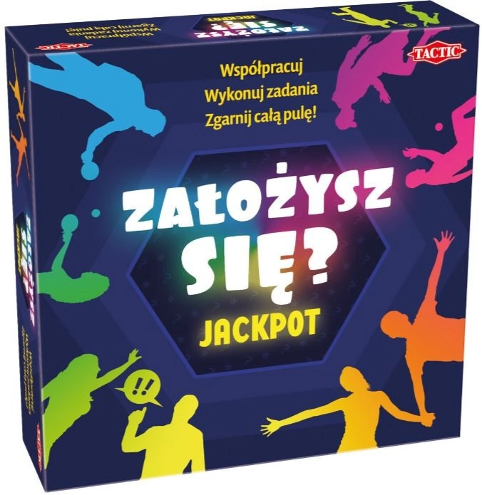 E-shop Vsadíš sa? JACKPOT – rodinná párty hra od Tactic Games