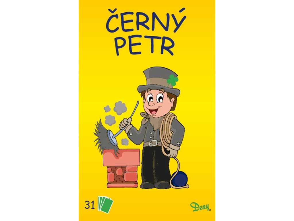 E-shop Karty Čierny Peter – kominár, žltá krabička