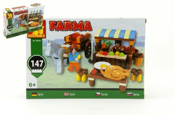Stavebnica DROMADER farma 147 ks