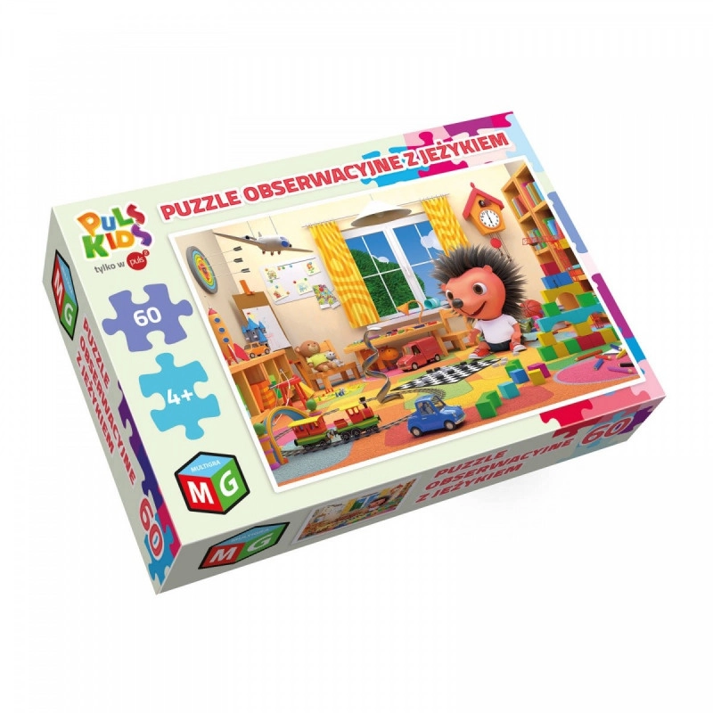 E-shop Pozorovacie puzzle 60 dielikov s hrdinom Ježiškom