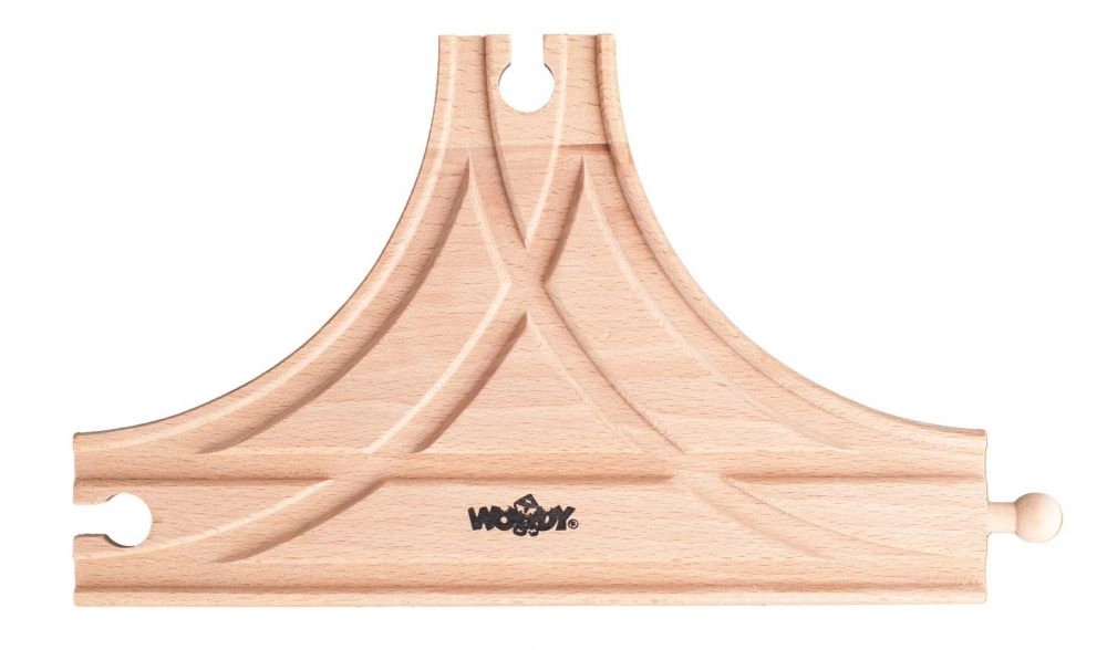 E-shop WOODY Výhybka pro koleje T (1 ks)