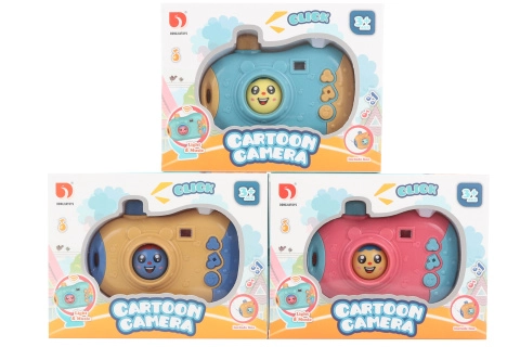 Detský fotoaparát na batérie so svetlom a zvukmi