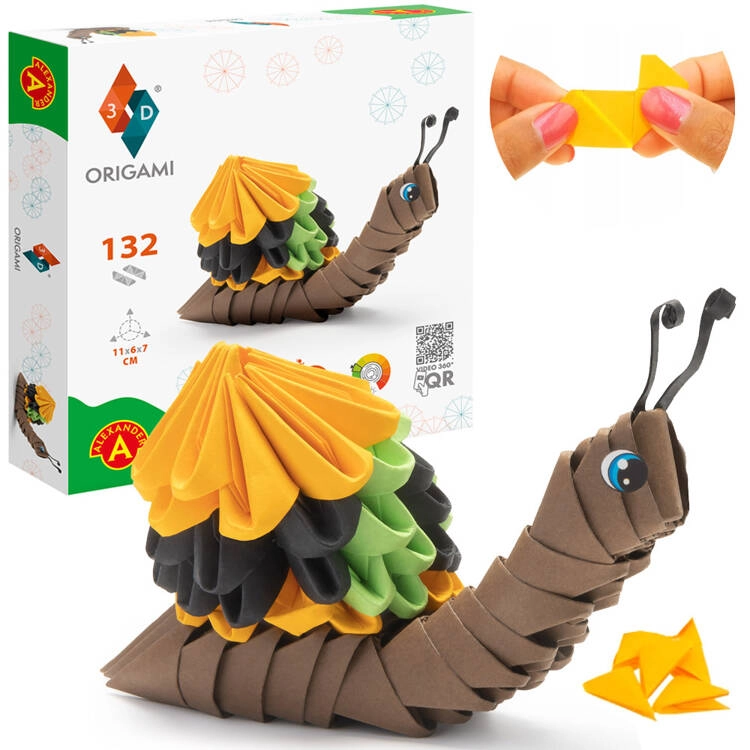 E-shop Alexander Kreatívne Origami 3D Slimák