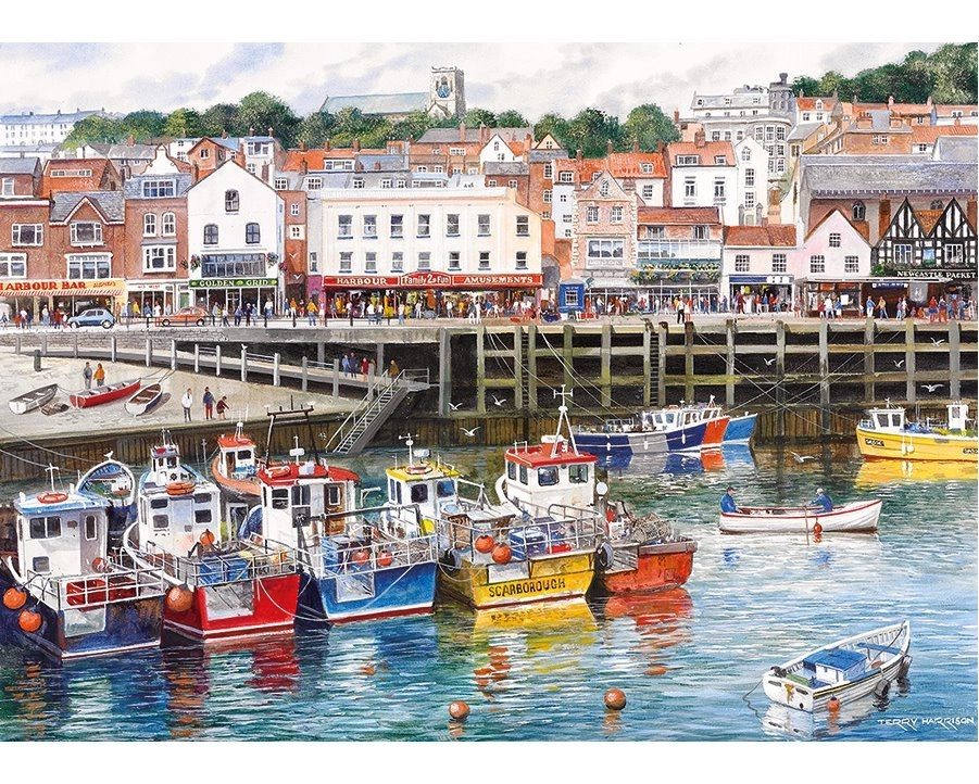 E-shop Puzzle GIBSONS Scarborough, Yorkshire 1000 dielikov