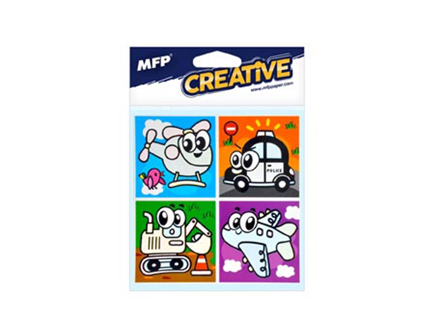 MFP 1042073 Fólia do kúpeľne 20x20cm mix motívov