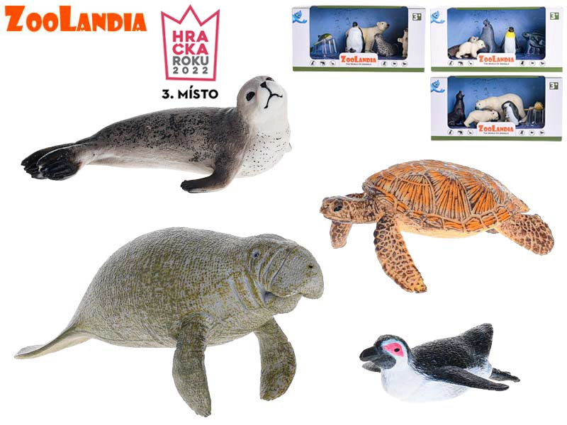 E-shop Zoolandia morské zvieratká – sada figúrok do akvária