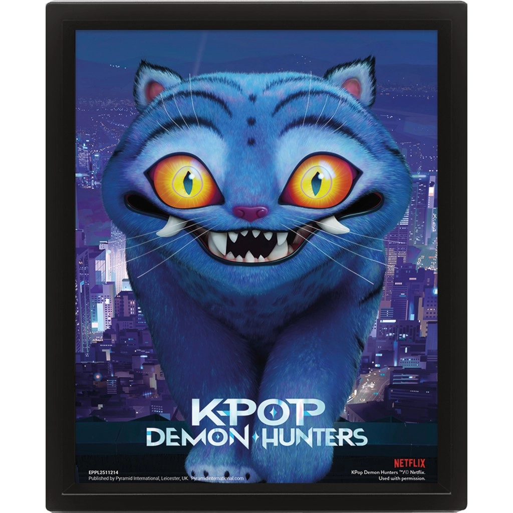 K-pop Demon Hunters 3D plagát